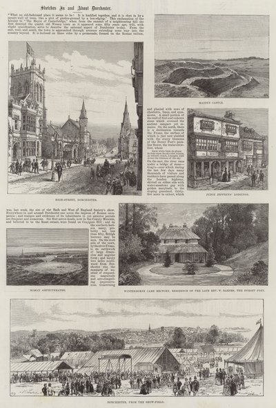 Sketches In and About Dorchester by Charles Auguste Loye